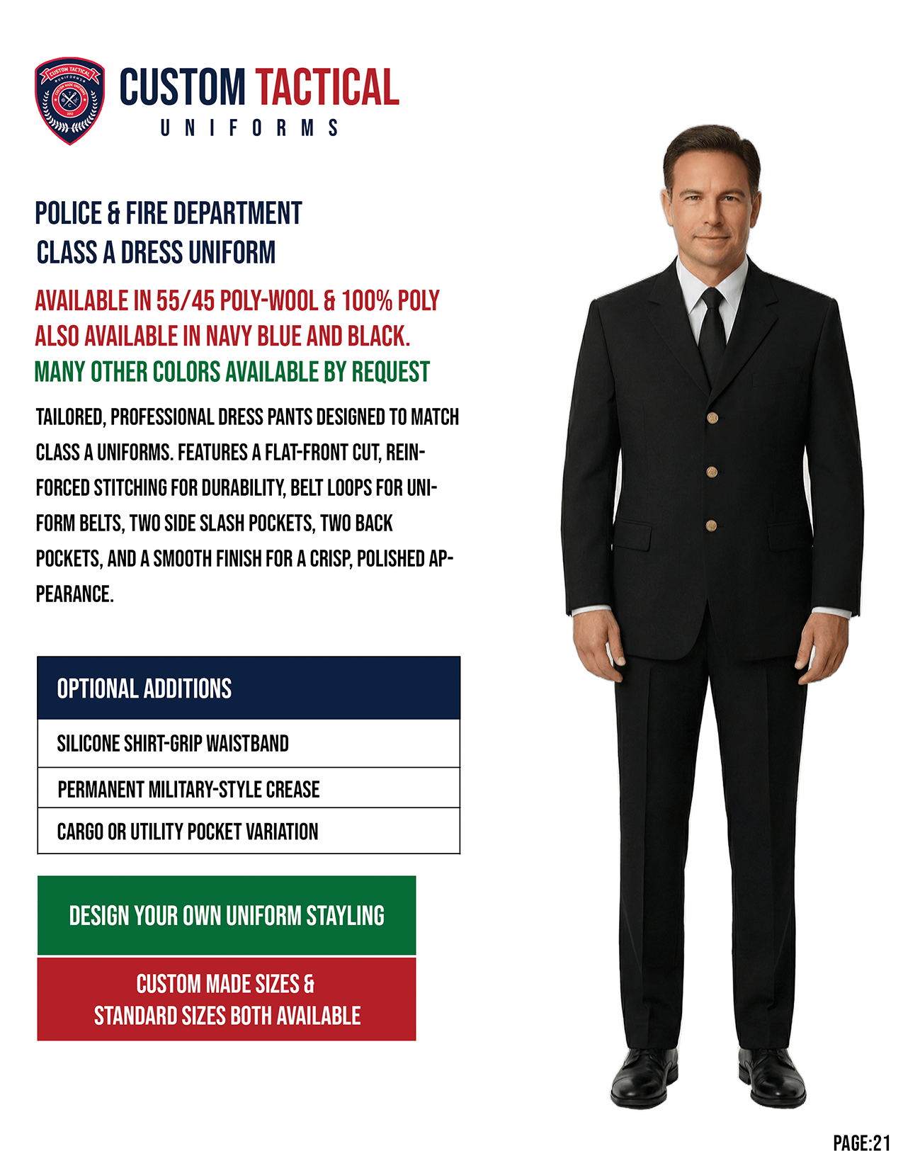 Premium Uniform Catalog